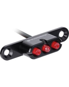 Supernova E3 Tail Light 2 pannier rack, black